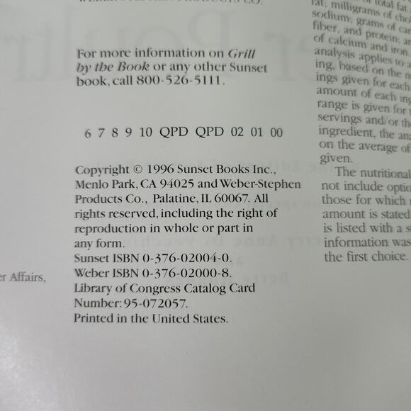 Weber Sunset Chicken and Other Poultry Cookbook Grill by the Book BBQ Grilling - Picture 4 of 14